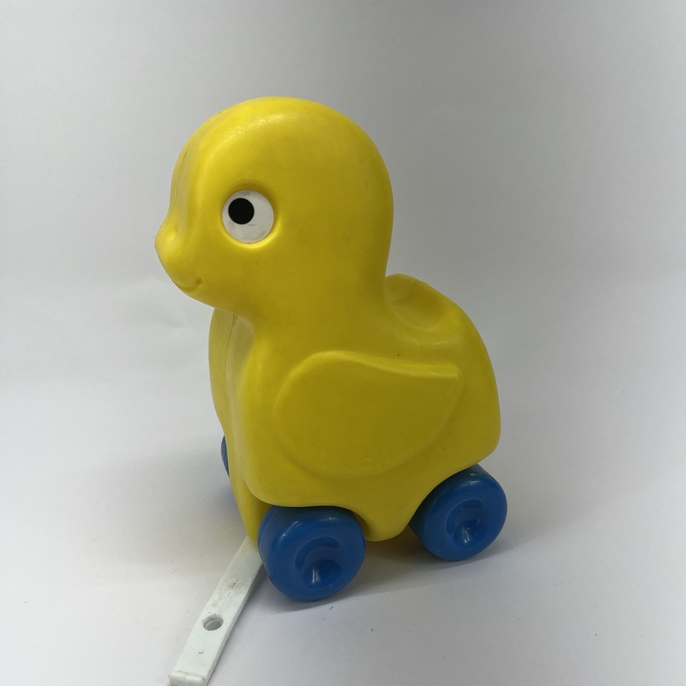Little Tikes Vintage Replacement Toy Wagon N Friends Animals Yellow Duck 6" - Picture 4 of 9
